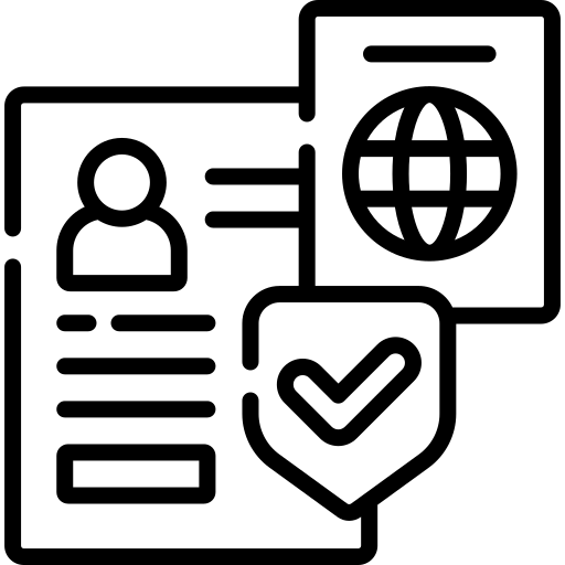 Document support icon for legal paperwork and filings