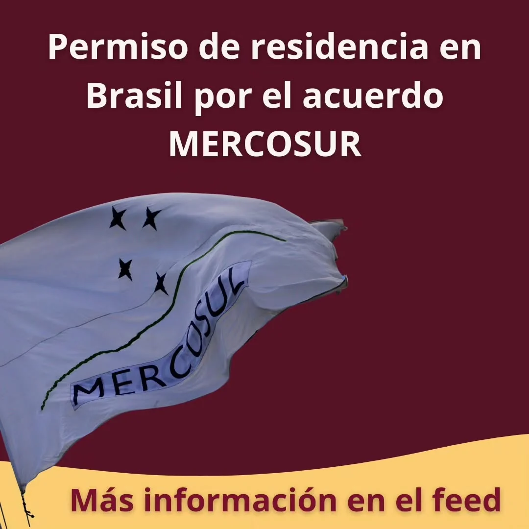 Residence permit in Brazil due to the MERCOSUR agreement This residence permit has…