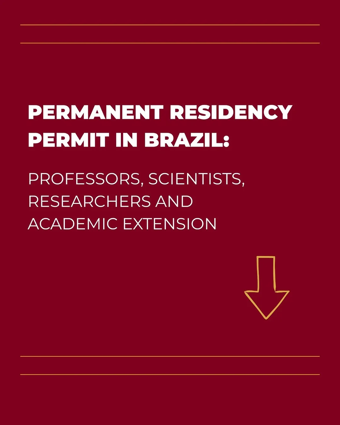 Foreign nationals who come to Brazil for research, teaching, or academic extension, may apply for a residency permit. This…