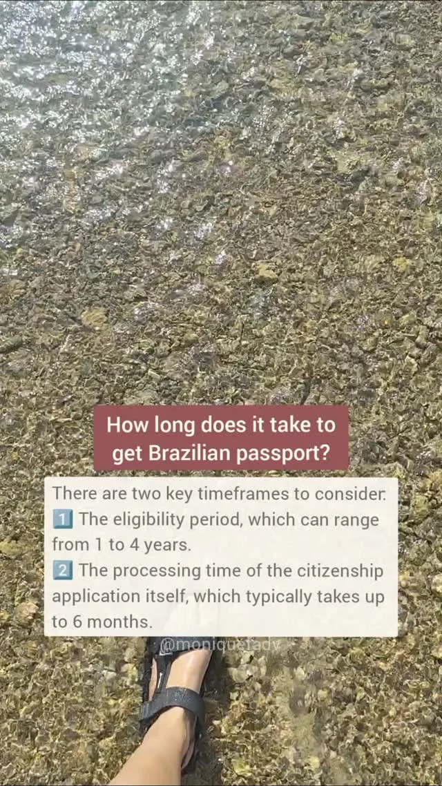 How long does it take to get Brazilian passport | 