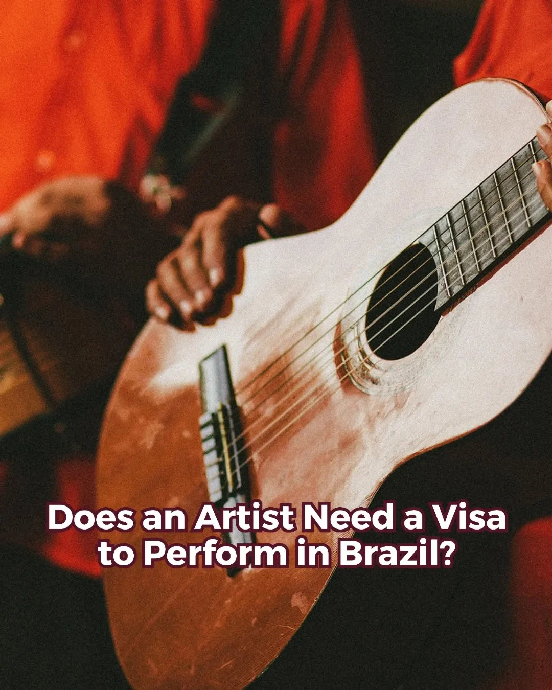 If an artist charges a fee for their performance, a work visa is required