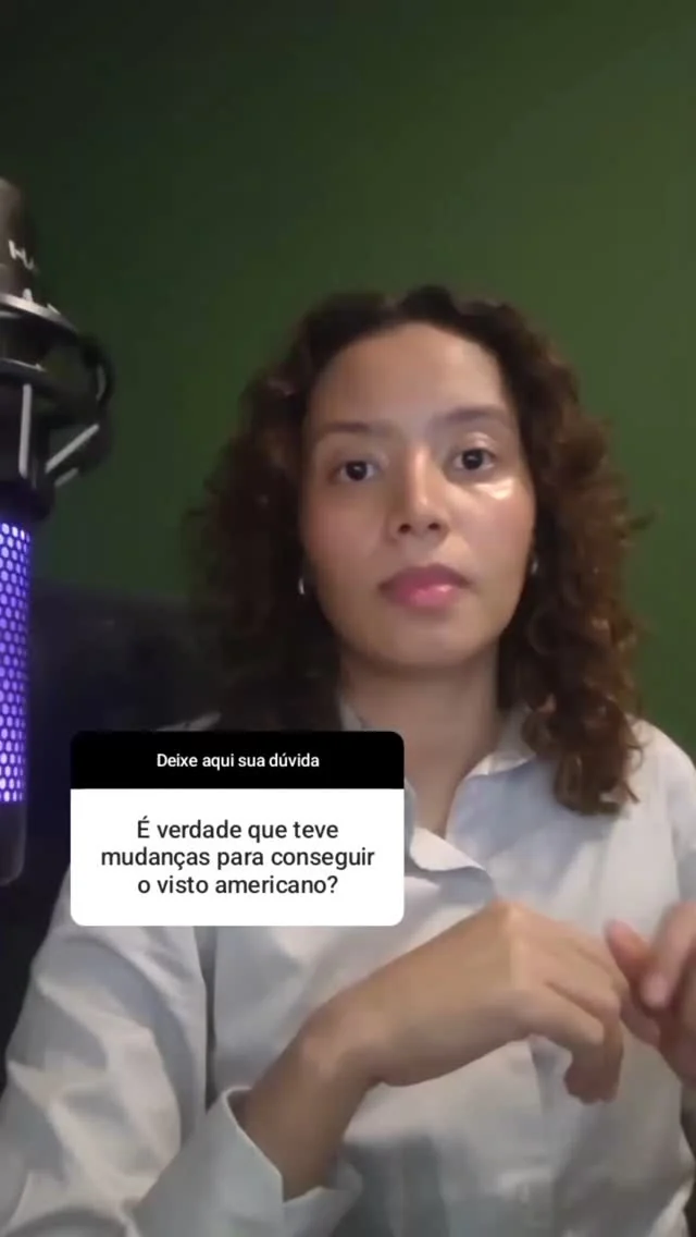 Is it true that there were changes to obtaining an American visa | 