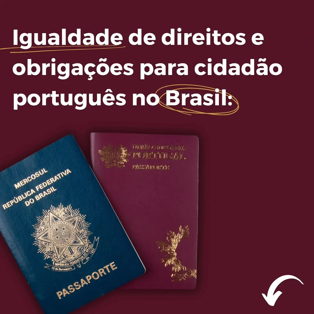 For Portuguese citizens who have come to reside in Brazil, there is the option of…