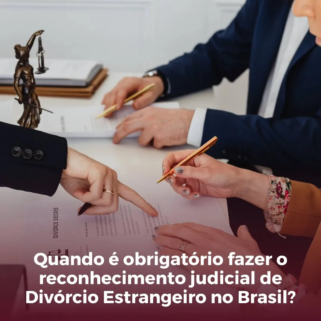 Judicial recognition of foreign divorce in Brazil is mandatory in cases involving…