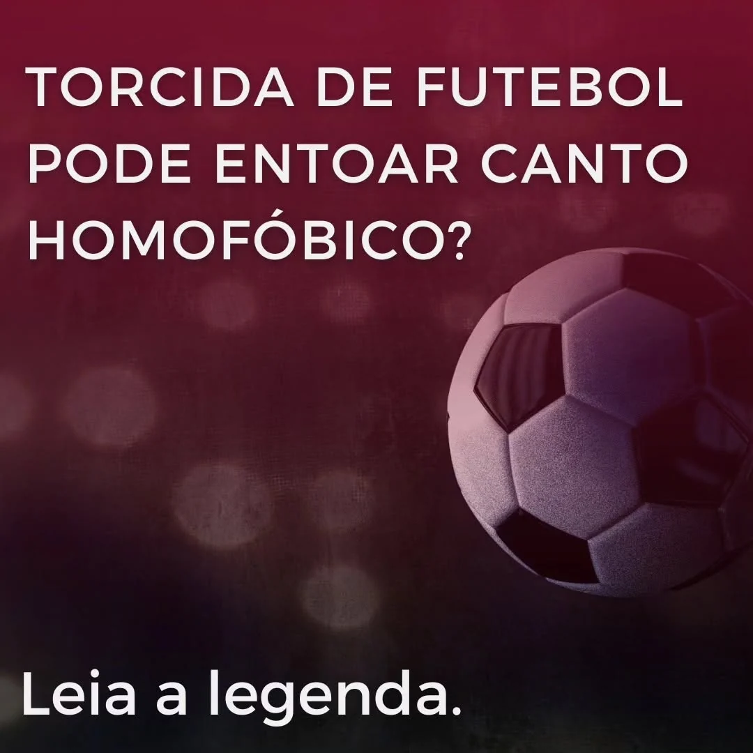 Can football fans sing homophobic chants | 