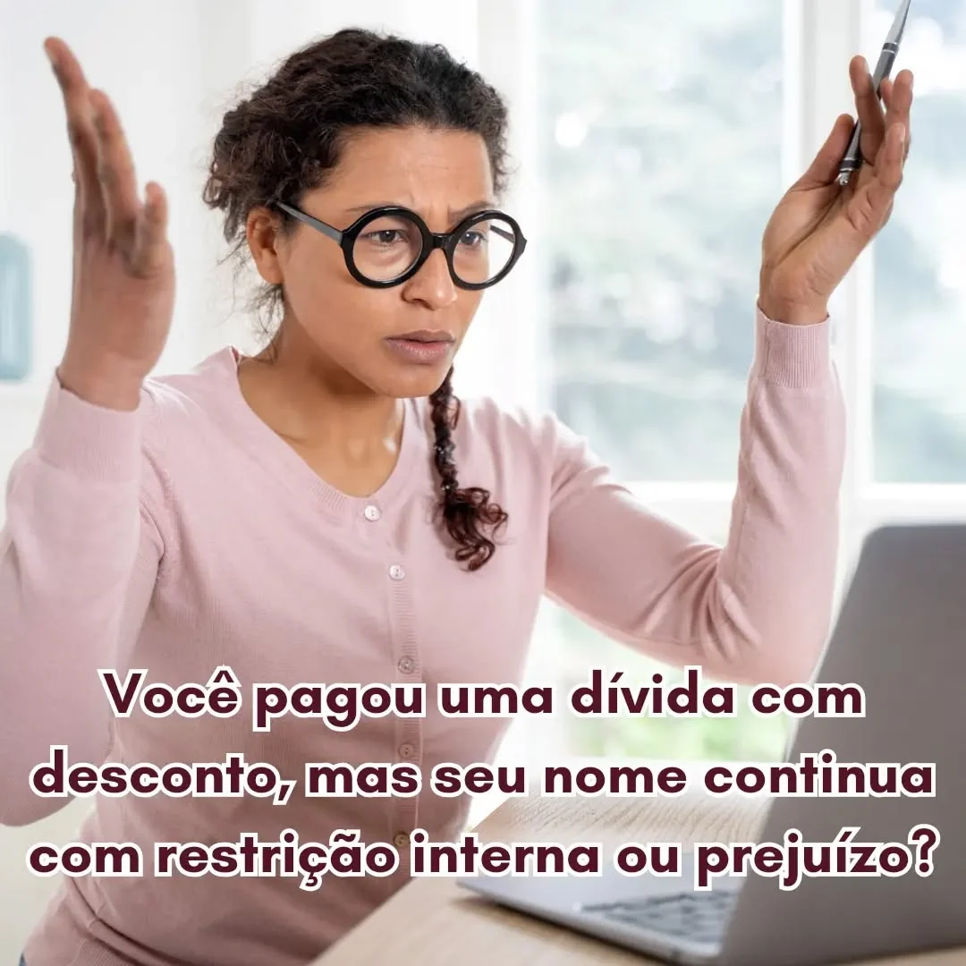 Have you paid a debt at a discount, but your name remains subject to internal…