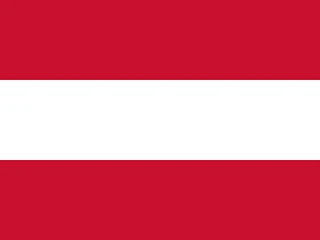 Flag of Austria for Brazil immigration guide