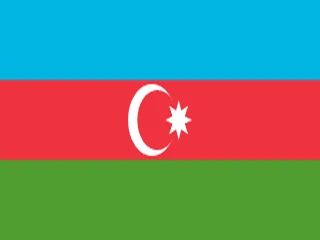 Flag of Azerbaijan for Brazil immigration guide