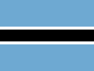 Flag of Botswana for Brazil immigration guide