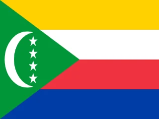Flag of Comoros for Brazil immigration guide