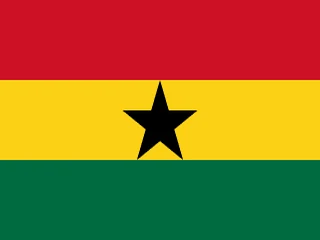Flag of Ghana for Brazil immigration guide