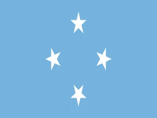 Flag of Micronesia for Brazil immigration guide