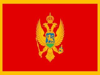 Flag of Montenegro for Brazil immigration guide