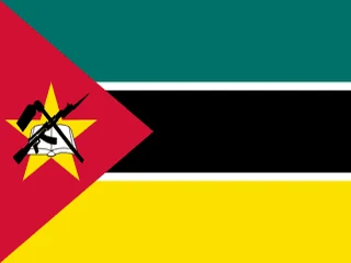 Flag of Mozambique for Brazil immigration guide