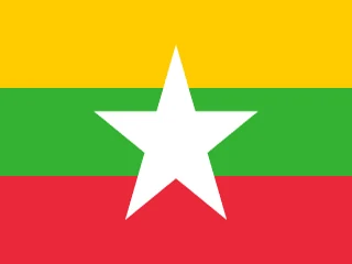 Flag of Myanmar for Brazil immigration guide