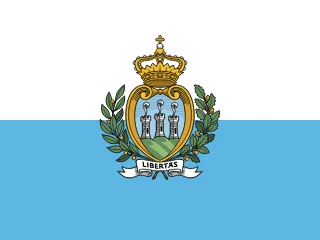 Flag of San Marino for Brazil immigration guide