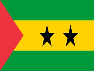 Flag of Sao Tome and Principe for Brazil immigration guide