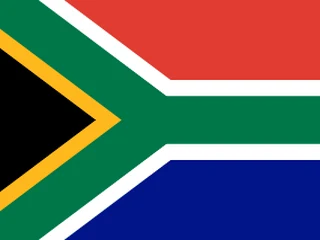 Flag of South Africa for Brazil immigration guide