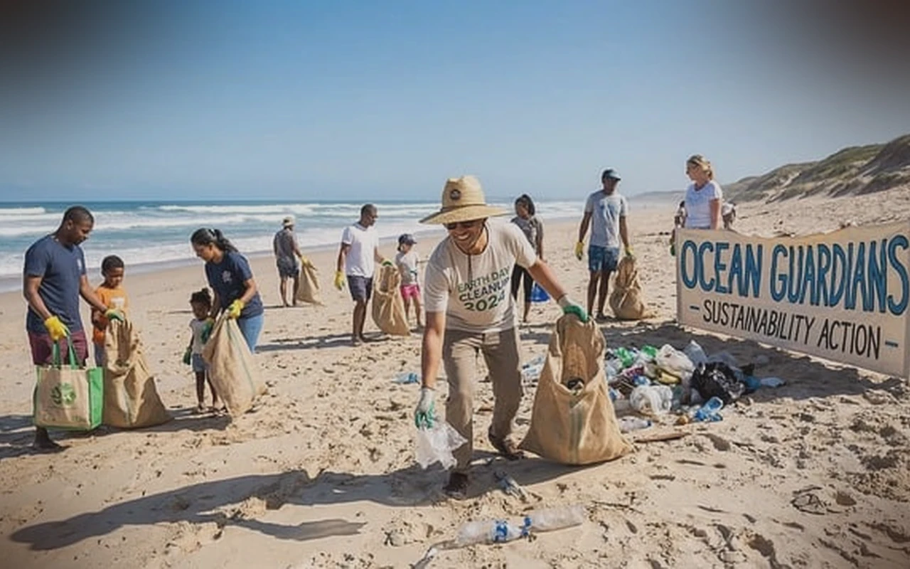 Volunteers doing charitable work for Brazilian volunteer residency service