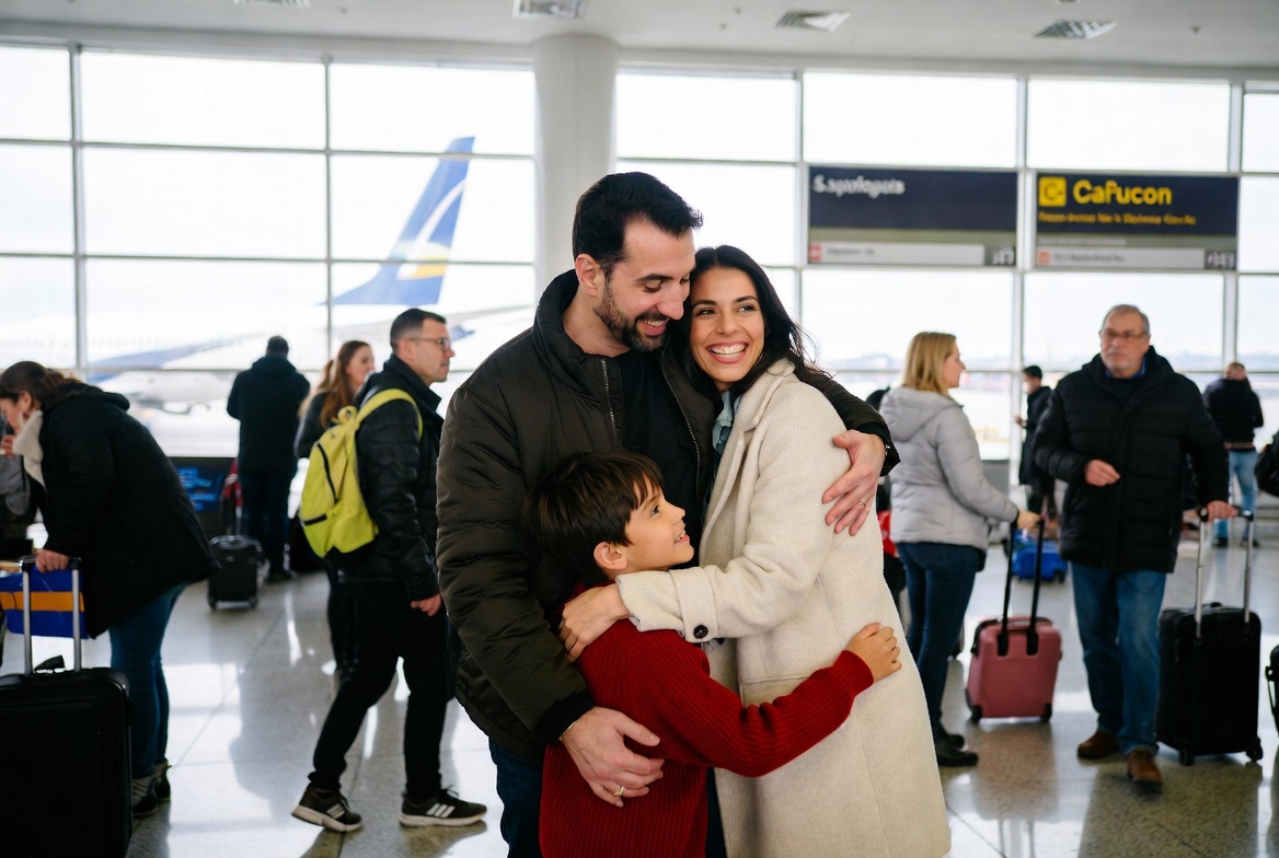 Family reunion residency image for uniting loved ones in Brazil