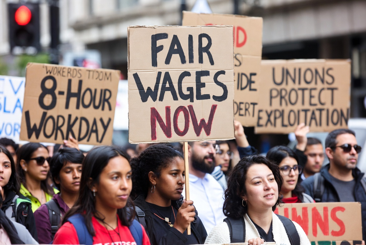Empowering workers' rights image in Brazilian human rights context